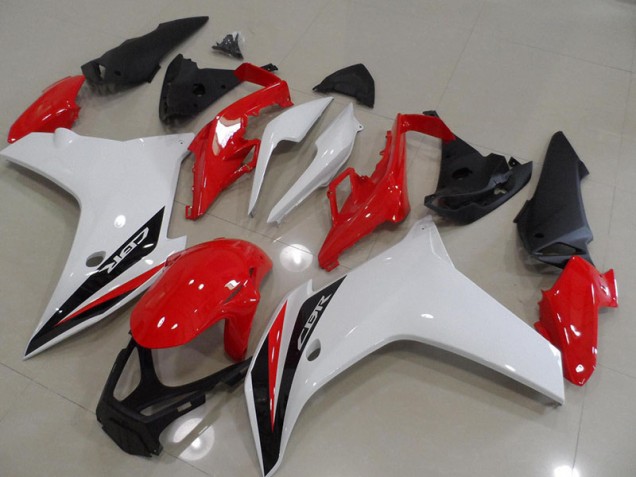 11-13 Rot Schwarz Weiß Honda CBR600F Motorrad Verkleidung 11-13 Rot Schwarz Weiß Honda CBR600F Motorrad Verkleidung