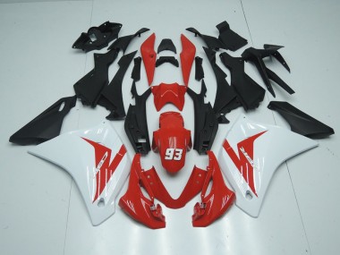 11-13 Rot Weiß 93 Honda CBR125R Motorrad Verkleidung