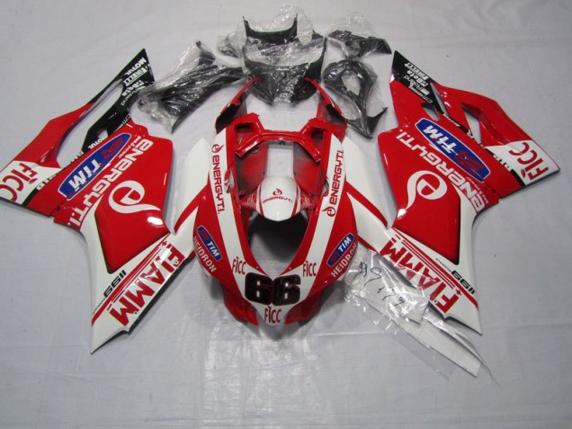 11-14 Rot FIAMM FICC Ducati 1199 Motorrad Verkleidung 11-14 Rot FIAMM FICC Ducati 1199 Motorrad Verkleidung