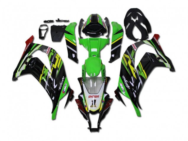 11-15 Grün Schwarz Kawasaki ZX10R Motorrad Verkleidungen 11-15 Grün Schwarz Kawasaki ZX10R Motorrad Verkleidungen