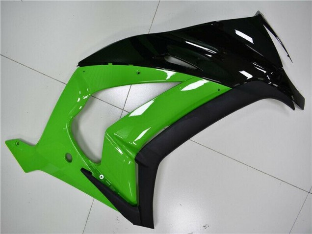 11-15 Grün Schwarz Kawasaki ZX10R Motorrad Vollverkleidung