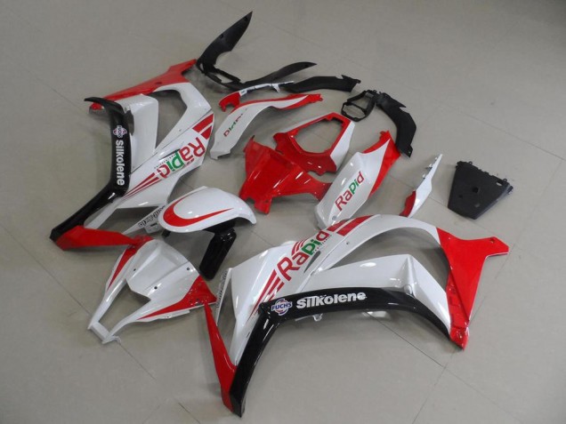 11-15 Rot Weiß Rapid Kawasaki ZX10R Motorrad Verkleidung 11-15 Rot Weiß Rapid Kawasaki ZX10R Motorrad Verkleidung