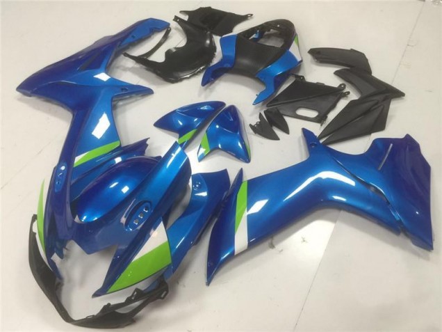 11-21 Blau Suzuki GSXR 600/750 Motorrad Vollverkleidung