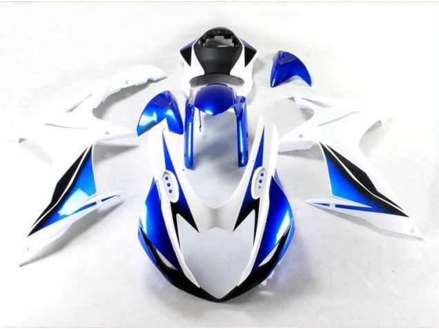 11-21 Blau Weiß Suzuki GSXR 600/750 Motorrad Verkleidungen 11-21 Blau Weiß Suzuki GSXR 600/750 Motorrad Verkleidungen