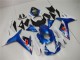 11-21 Blau Weiß Suzuki GSXR 600/750 Motorrad Vollverkleidung