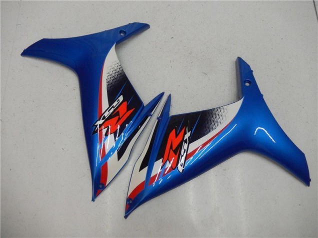 11-21 Blau Weiß Suzuki GSXR 600/750 Motorrad Vollverkleidung