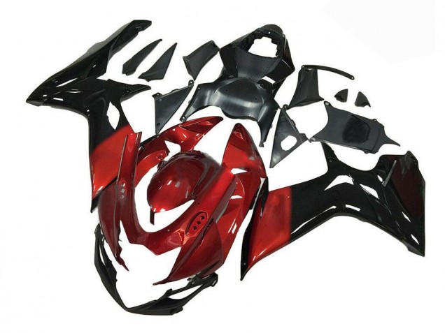 11-21 Rot Schwarz Suzuki GSXR 600/750 Motorrad Verkleidung 11-21 Rot Schwarz Suzuki GSXR 600/750 Motorrad Verkleidung