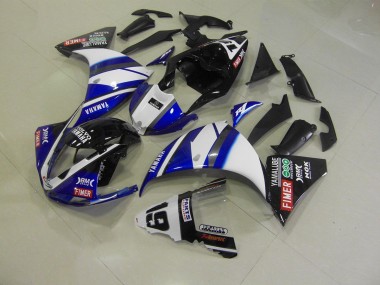 12-14 Blau Schwarz Yamaha YZF R1 Motorrad Verkleidung