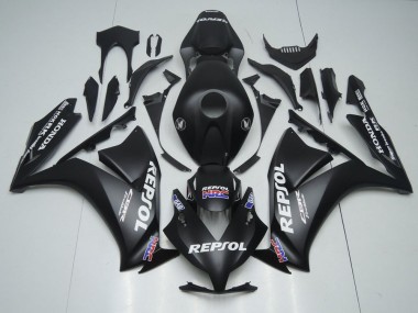 12-16 Matt Schwarzer Repsol Honda CBR1000RR Motorrad Verkleidungen