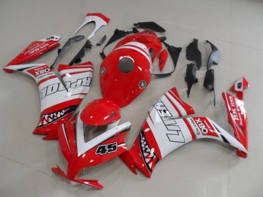 12-16 Rot Liverpool 45 Honda CBR1000RR Motorrad Verkleidung