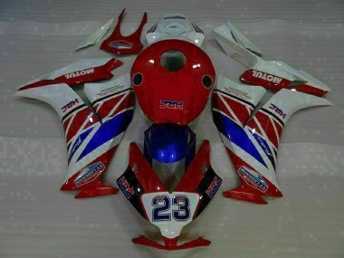 12-16 Rot Weiß Blau 23 Honda CBR1000RR Motorrad Verkleidung