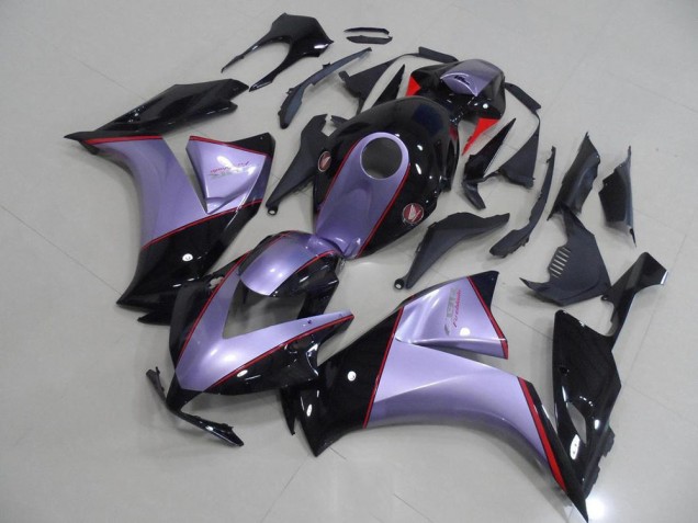 12-16 Silber Grau mit Glänzend Schwarz Honda CBR1000RR Motorrad Verkleidung 12-16 Silber Grau mit Glänzend Schwarz Honda CBR1000RR Motorrad Verkleidung