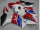 12-16 Weiß Blau Rot Honda CBR1000RR Motorrad Verkleidungen