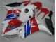 12-16 Weiß Blau Rot Honda CBR1000RR Motorrad Verkleidungen