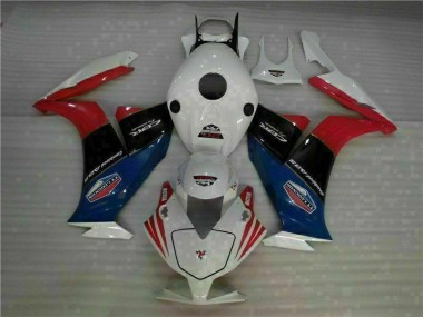 12-16 Weiß Rot Honda CBR1000RR Motorrad Verkleidung