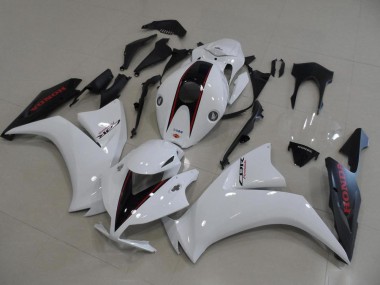 12-16 Weiß Und Matt Schwarz OEM Stil Honda CBR1000RR Motorrad Verkleidung