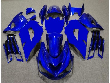 12-21 Blau Schwarz Kawasaki ZX14R ZZR1400 Motorrad Verkleidung