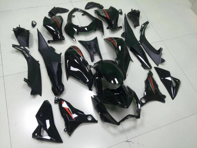 13-16 Schwarz Kawasaki Z800 Motorrad Verkleidung 13-16 Schwarz Kawasaki Z800 Motorrad Verkleidung