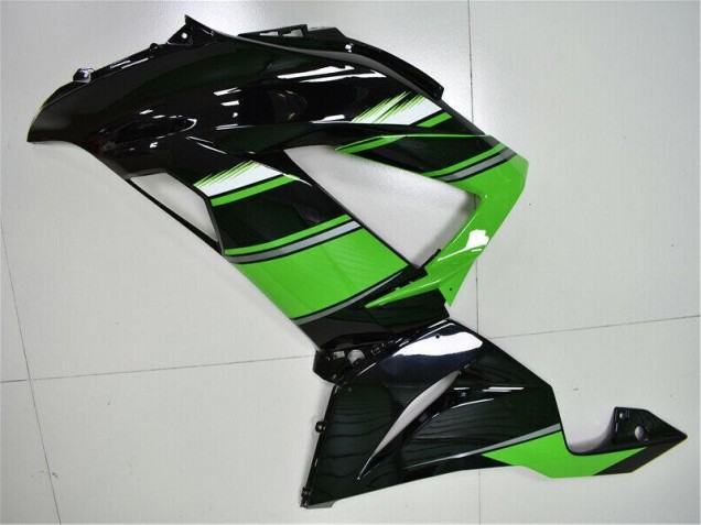 13-18 Grün Schwarz Kawasaki ZX6R Motorrad Verkleidungen 13-18 Grün Schwarz Kawasaki ZX6R Motorrad Verkleidungen