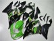 13-18 Grün Schwarz Kawasaki ZX6R Motorrad Vollverkleidung 13-18 Grün Schwarz Kawasaki ZX6R Motorrad Vollverkleidung