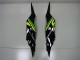 13-18 Grün Schwarz Kawasaki ZX6R Motorrad Vollverkleidung 13-18 Grün Schwarz Kawasaki ZX6R Motorrad Vollverkleidung