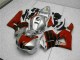 13-21 Rot Silber Honda CBR600RR Motorrad Verkleidung 13-21 Rot Silber Honda CBR600RR Motorrad Verkleidung