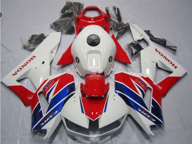 13-21 Rot Weiß Blau HRC Honda CBR600RR Motorrad Verkleidungen 13-21 Rot Weiß Blau HRC Honda CBR600RR Motorrad Verkleidungen
