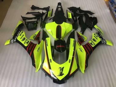 15-19 Gelb Dragon Aufkleber Yamaha YZF R1 Motorrad Verkleidung