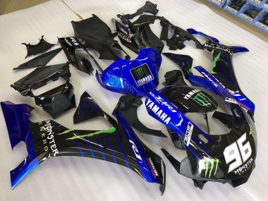 15-19 Monster Energy Yamaha YZF R1 Motorrad Verkleidung
