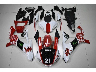 15-19 Rot Schwarz 21 Yamaha YZF R1 Motorrad Verkleidung