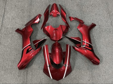 15-19 Rot Schwarz Yamaha YZF R1 Motorrad Verkleidung