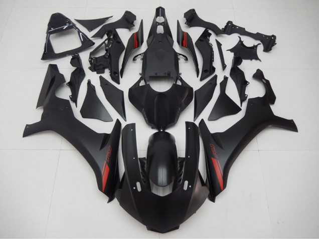 15-19 Schwarz Rot Yamaha YZF R1 Motorrad Verkleidung 15-19 Schwarz Rot Yamaha YZF R1 Motorrad Verkleidung