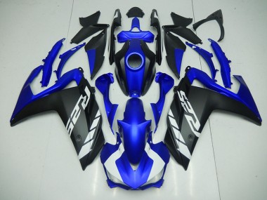 15-22 Schwarz Blau Yamaha YZF R3 Motorrad Verkleidung