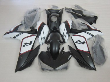 15-22 Schwarz Weiß Yamaha YZF R3 Motorrad Verkleidung