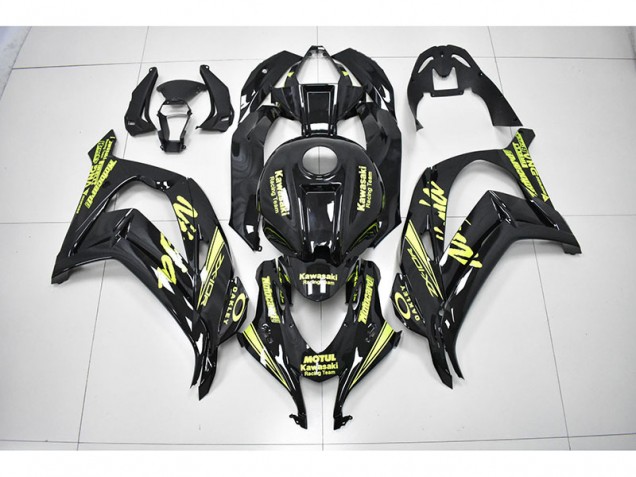 16-19 Schwarz Gelb Rennen Team Ninja Kawasaki ZX10R Motorrad Verkleidung 16-19 Schwarz Gelb Rennen Team Ninja Kawasaki ZX10R Motorrad Verkleidung
