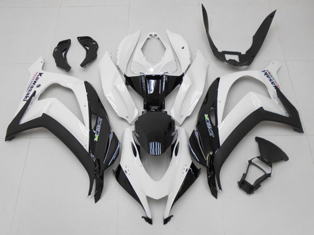 16-19 Weiß Schwarz Kawasaki ZX10R Motorrad Verkleidung 16-19 Weiß Schwarz Kawasaki ZX10R Motorrad Verkleidung