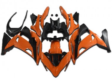 17-19 Orange Schwarz Kawasaki EX650 Motorrad Verkleidung