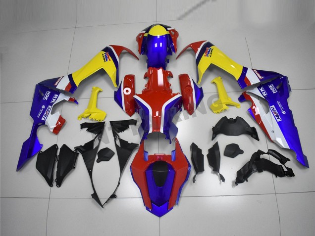 17-20 Blau Gelb Rot Honda CBR1000RR Motorrad Verkleidung 17-20 Blau Gelb Rot Honda CBR1000RR Motorrad Verkleidung
