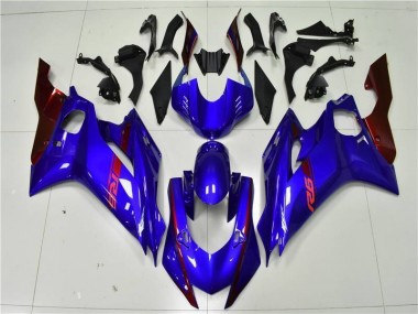 17-21 Blau Rot Yamaha YZF R6 Motorrad Verkleidung