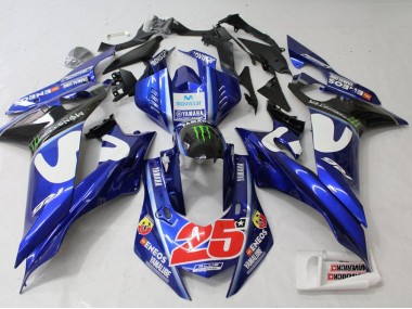 17-21 Movistar Yamaha YZF R6 Motorrad Verkleidung