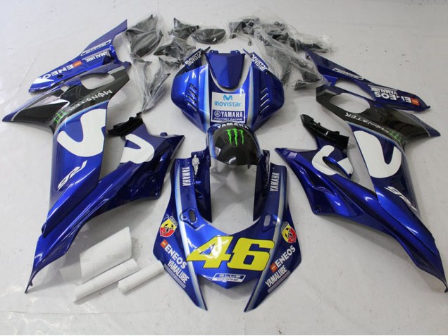 17-21 Rossi Yamaha YZF R6 Motorrad Verkleidung 17-21 Rossi Yamaha YZF R6 Motorrad Verkleidung