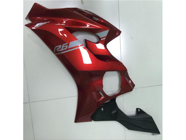 17-21 Rot Yamaha YZF R6 Motorrad Verkleidung 17-21 Rot Yamaha YZF R6 Motorrad Verkleidung