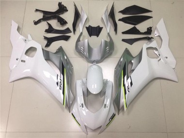 17-21 Weiß Silber Yamaha YZF R6 Motorrad Verkleidung