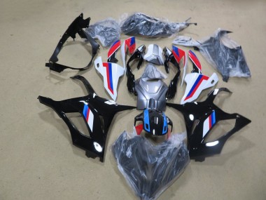 19-21 Schwarz Weiß Rot Blau BMW S1000RR Motorrad Verkleidungen