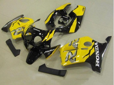 1988-1989 Gelb Schwarz Honda CBR250RR MC19 Motorrad Verkleidung