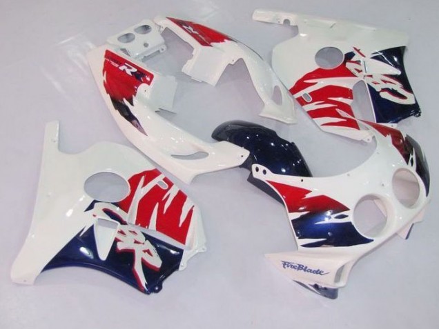 1988-1989 Rot und Blau Honda CBR250RR MC19 Motorrad Verkleidung 1988-1989 Rot und Blau Honda CBR250RR MC19 Motorrad Verkleidung