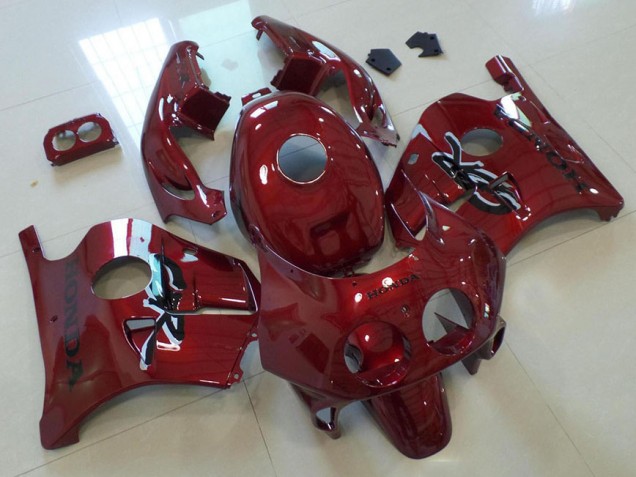 91-98 Dunkel rot Honda CBR250RR MC22 Motorrad Verkleidung 91-98 Dunkel rot Honda CBR250RR MC22 Motorrad Verkleidung