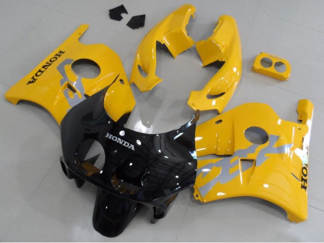 91-98 Gelb Schwarz Honda CBR250RR MC22 Motorrad Verkleidung