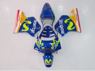 94-96 Blau Grün Honda NSR250 MC28 P4 Motorrad Verkleidung