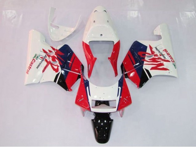 94-96 Rot Weiß Honda NSR250 MC28 P4 Motorrad Verkleidung 94-96 Rot Weiß Honda NSR250 MC28 P4 Motorrad Verkleidung